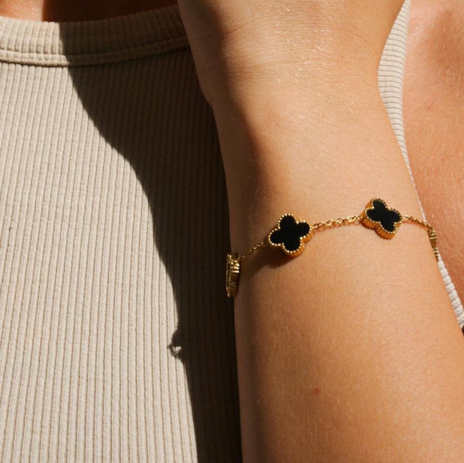 Clover - Armband (Gold)