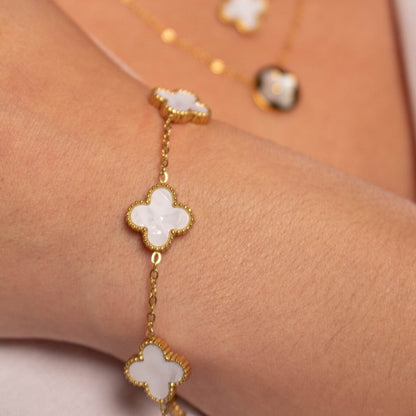 Clover - Armband (Gold)